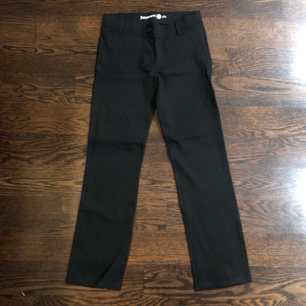 Betabrand Women’s Classic Black bootcut/straight leg yoga pants/dress pants NWOT